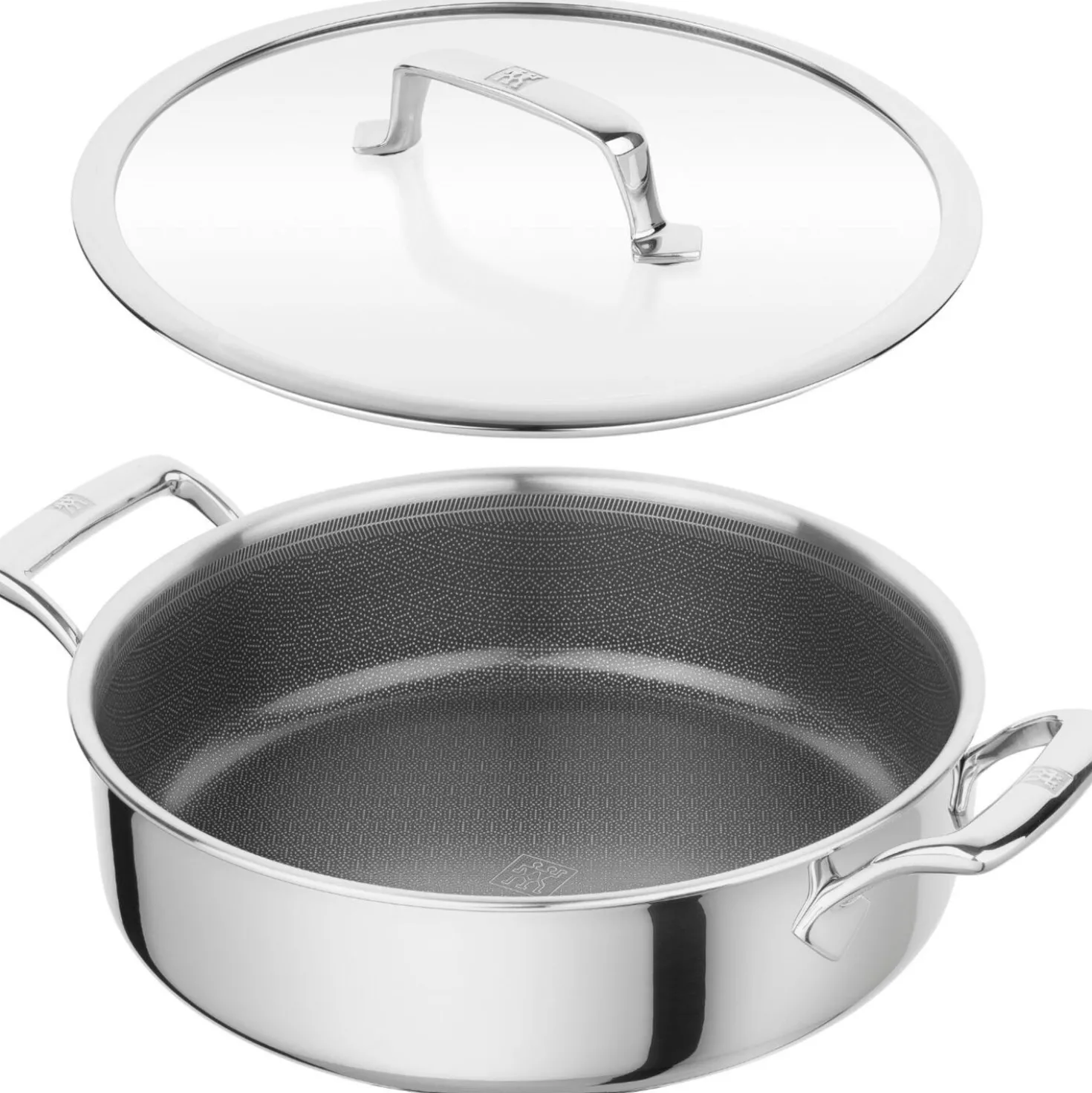 Poêle de service 26 cm, Inox 18/10