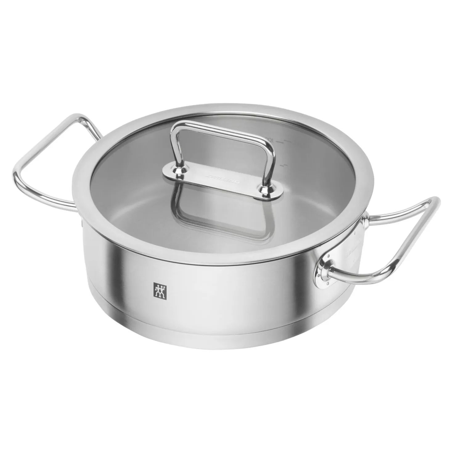 Poêle de service 24 cm, Inox 18/10
