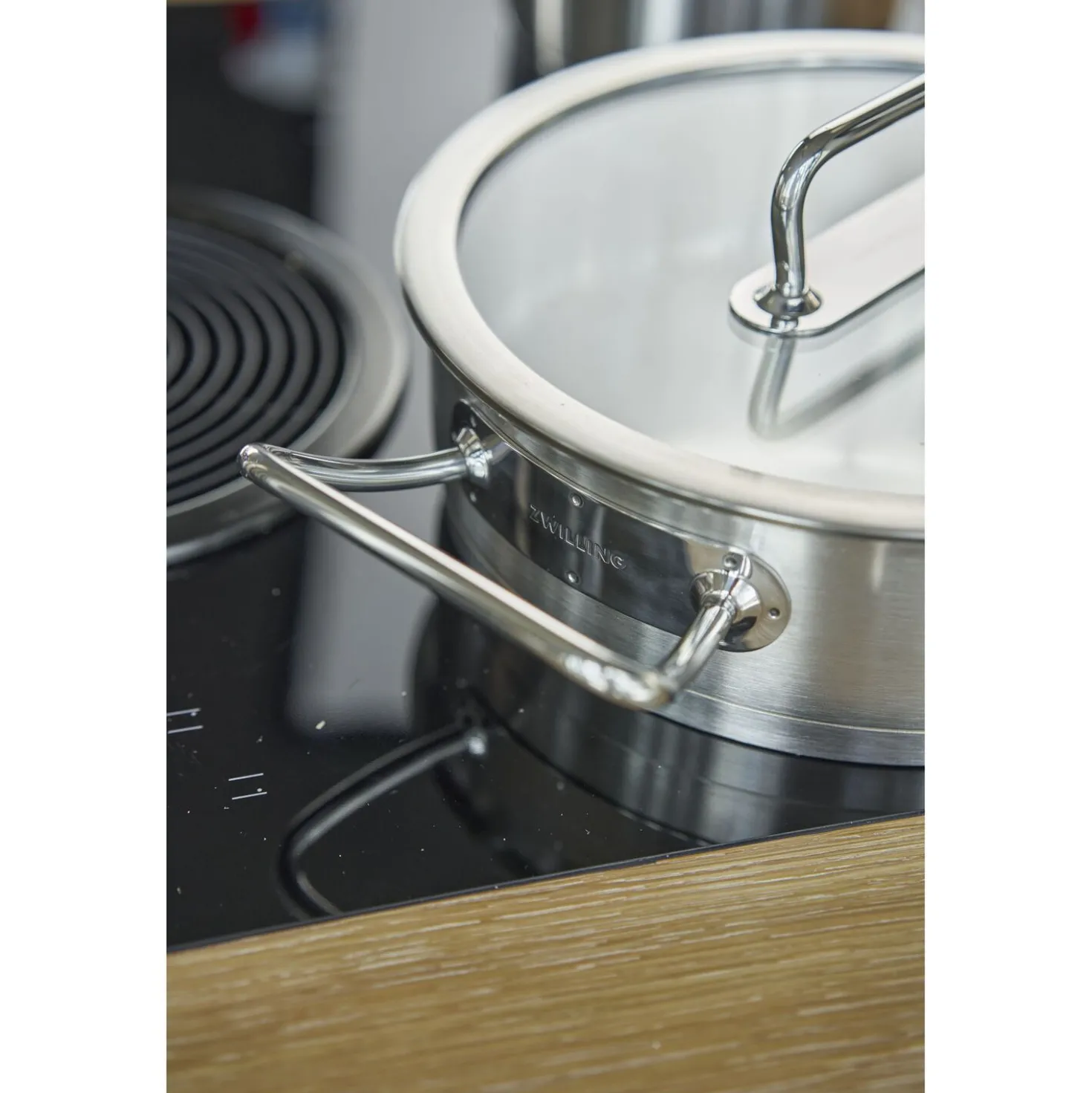 Poêle de service 28 cm, Inox 18/10