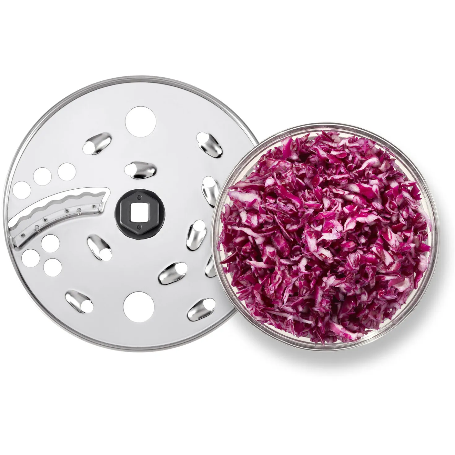 Power Blender Pro avec bol pour robot multifonction, 2-pcs. /1.8/1.2 l, argent, Plastique