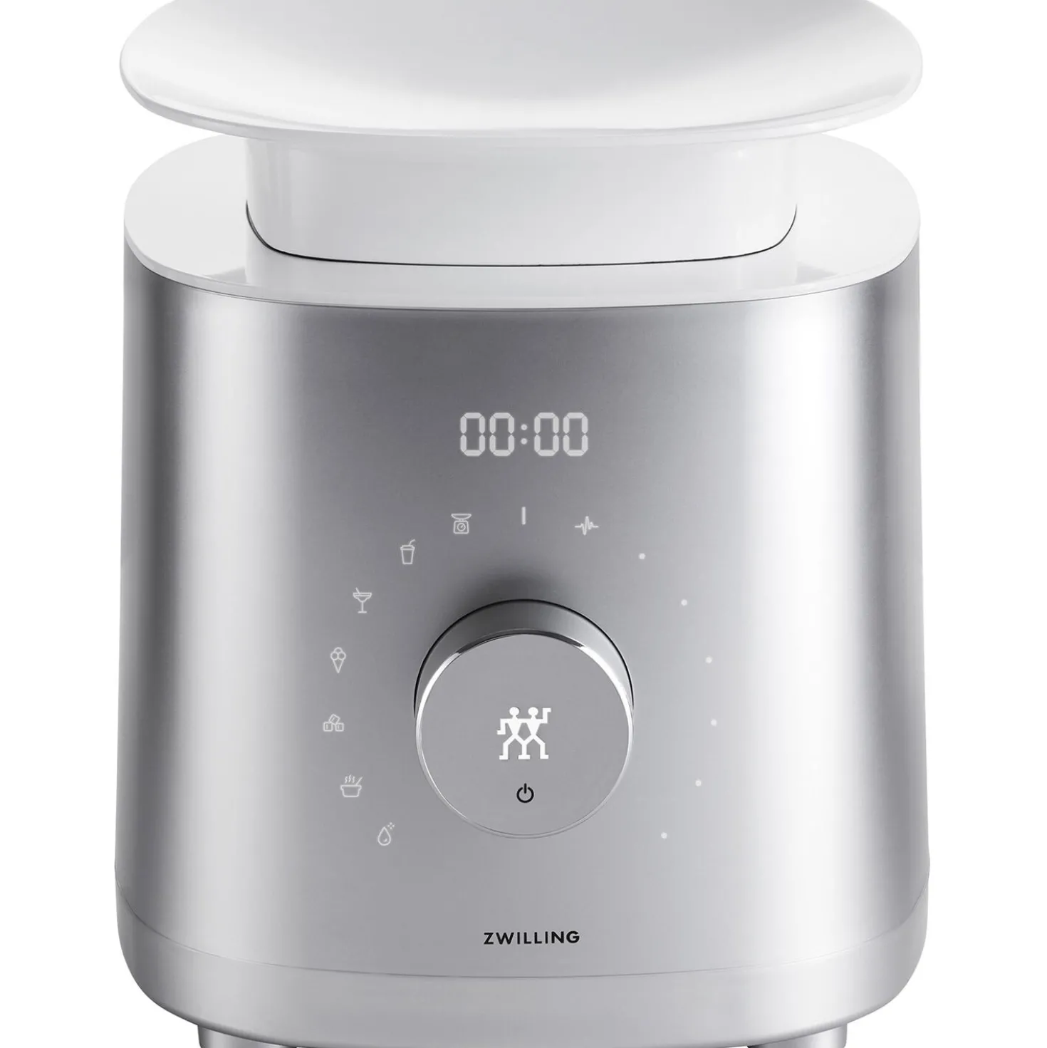 Power Blender Pro avec bol pour robot multifonction, 2-pcs. /1.8/1.2 l, argent, Plastique