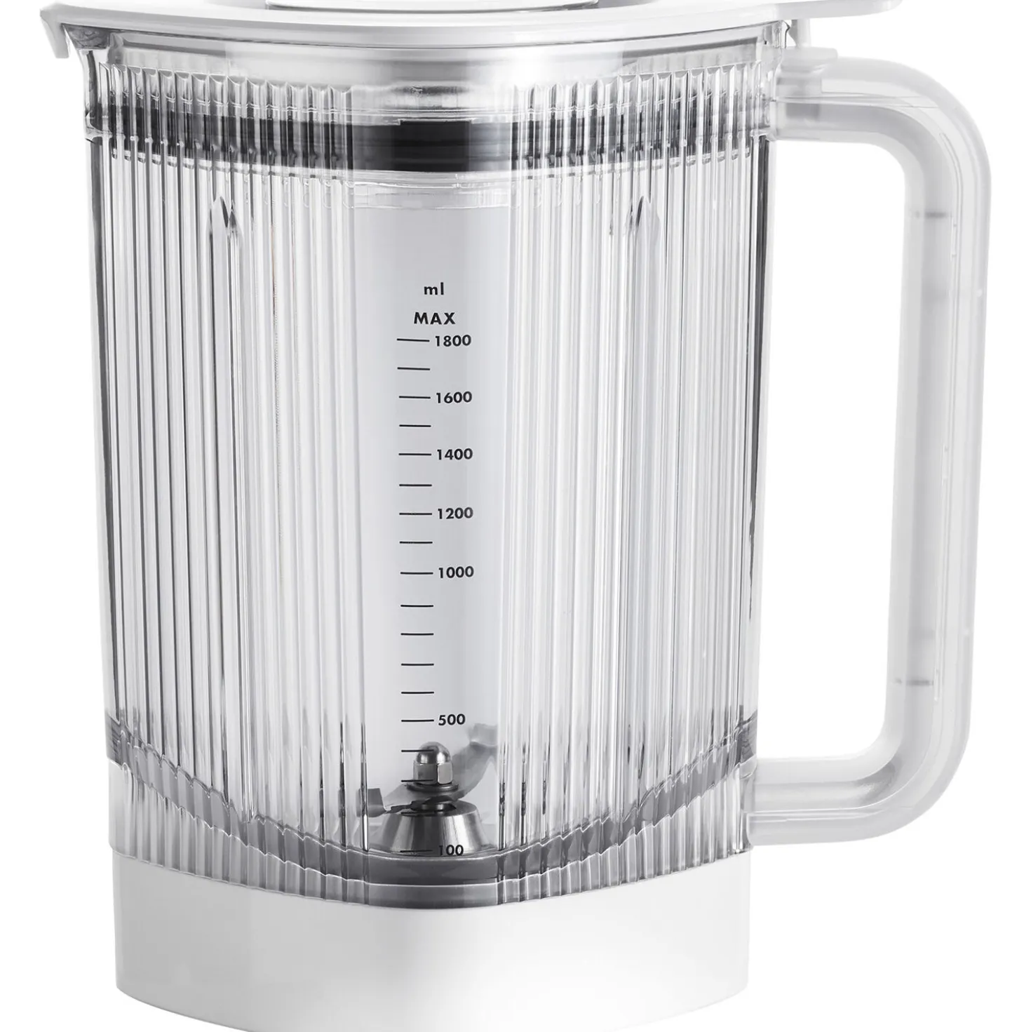 Power Blender Pro avec bol pour robot multifonction, 2-pcs. /1.8/1.2 l, argent, Plastique