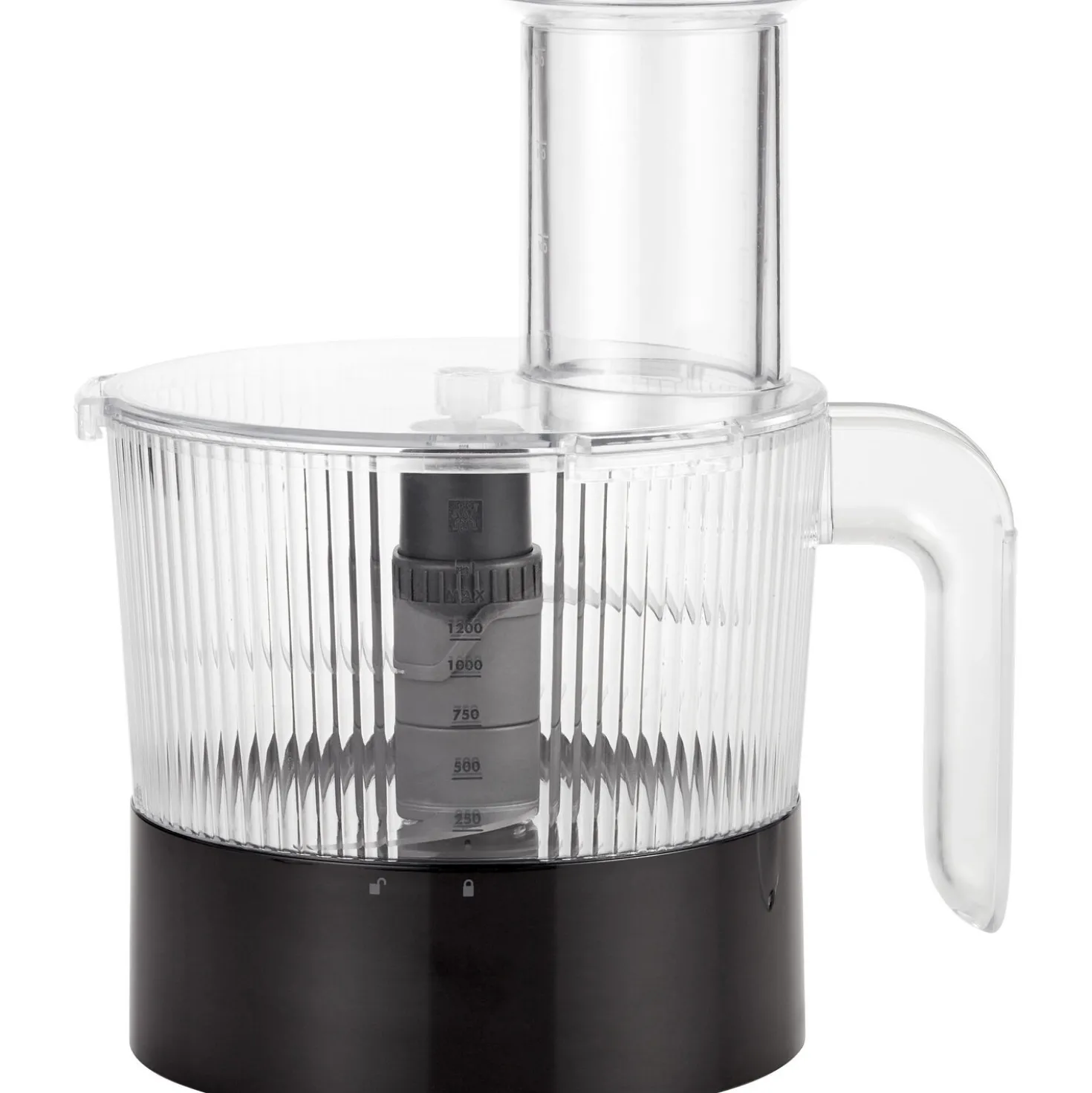 Power Blender Pro avec bol pour robot multifonction, 2-pcs. /1.8/1.2 l, noir mat, Plastique