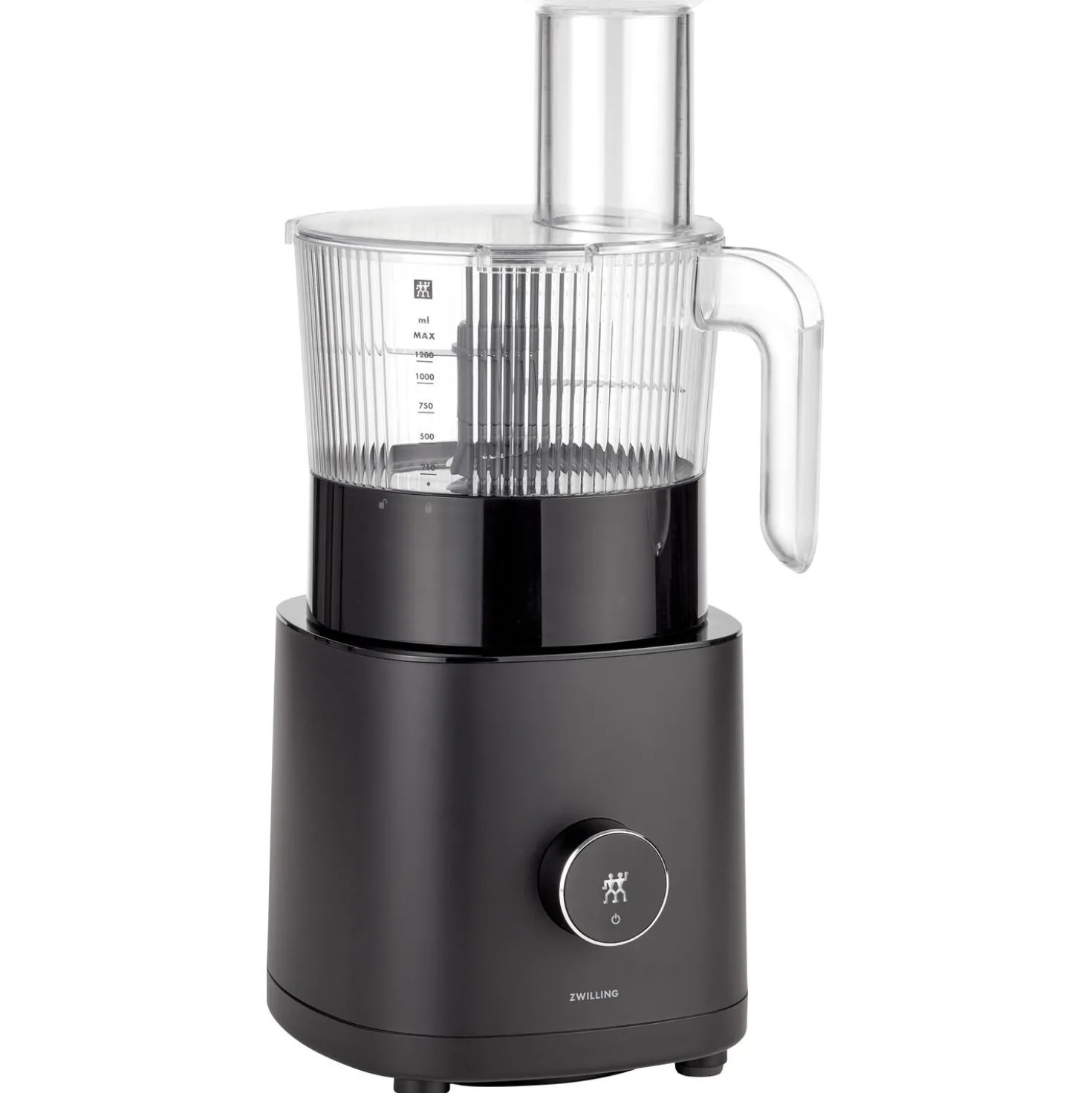 Power Blender Pro avec bol pour robot multifonction, 2-pcs. /1.8/1.2 l, noir mat, Plastique
