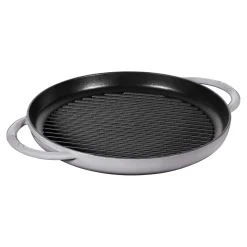 Pure Gril 30 cm, Rond(e), Gris graphite, Fonte