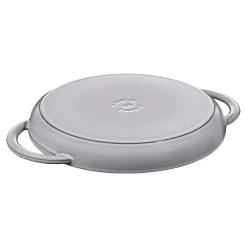 Pure Gril 26 cm, Rond(e), Gris graphite, Fonte