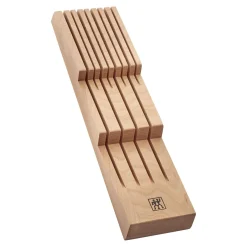 Rangement pour couteaux pour jusqu&rsquo;à 8 couteaux, Hêtre
