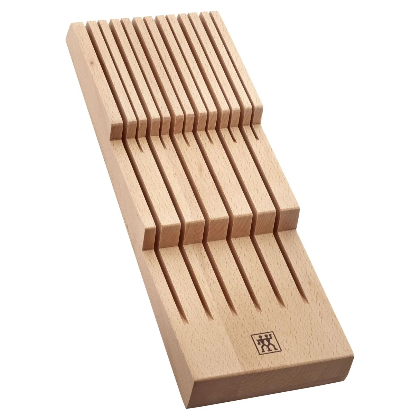 Rangement pour couteaux pour jusqu’à 12 couteaux, Hêtre