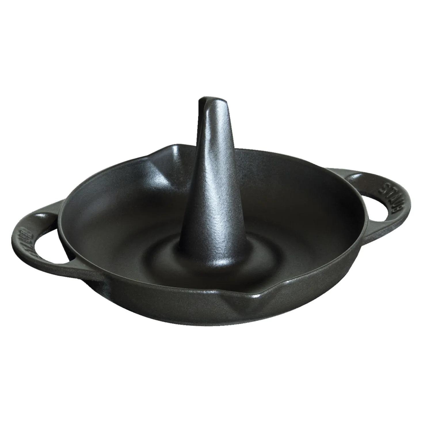 Roaster 24 cm, Fonte, Noir mat