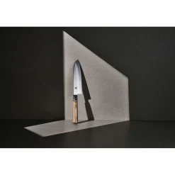 Santoku 18 cm, Beige, Tranchant lisse