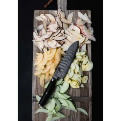 Santoku 18 cm, Tranchant lisse