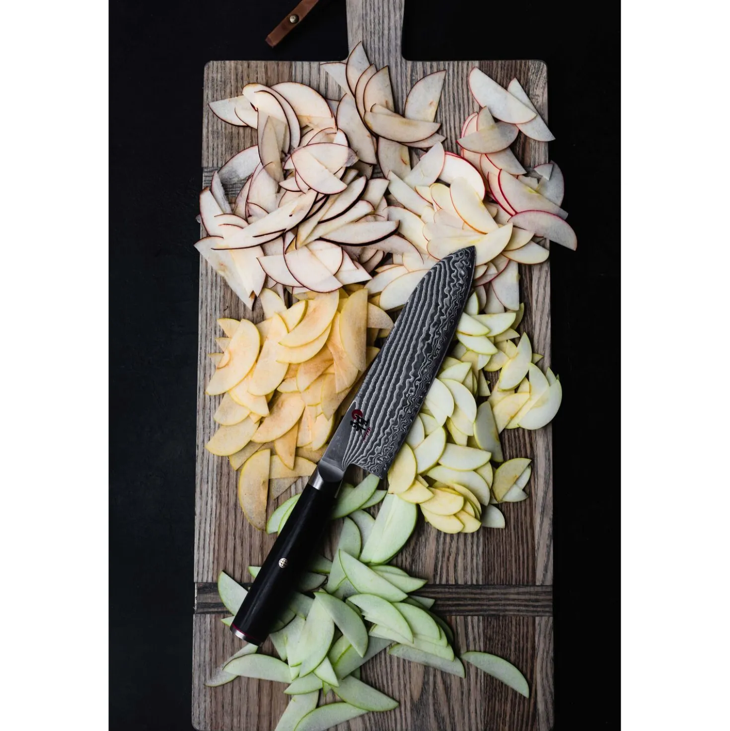 Santoku 18 cm, Tranchant lisse