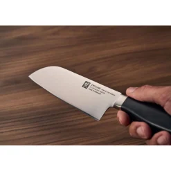 Santoku 16 cm, Tranchant lisse