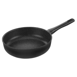 Sauteuse 28 cm, Aluminium, Noir mat