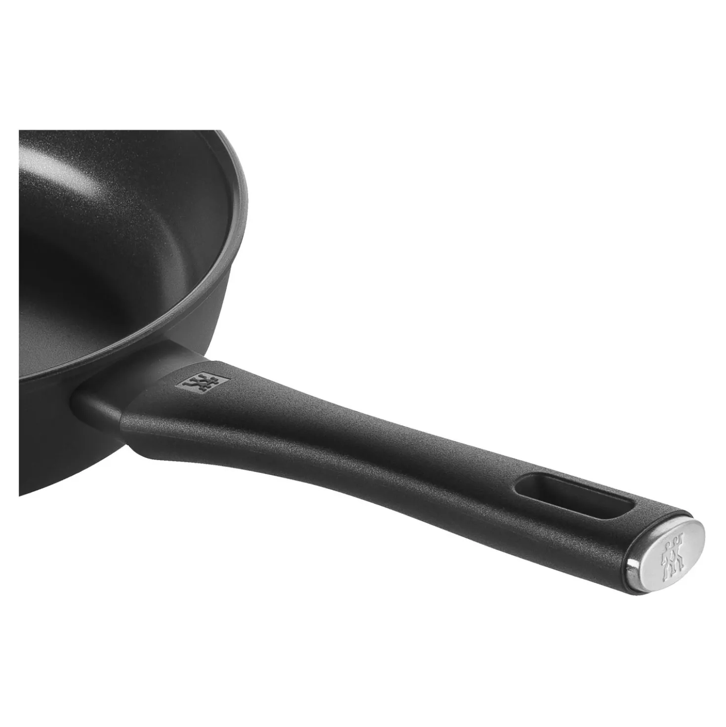 Sauteuse, 24 cm, Aluminium, Revêtement antiadhésif en céramique renforcée en titane