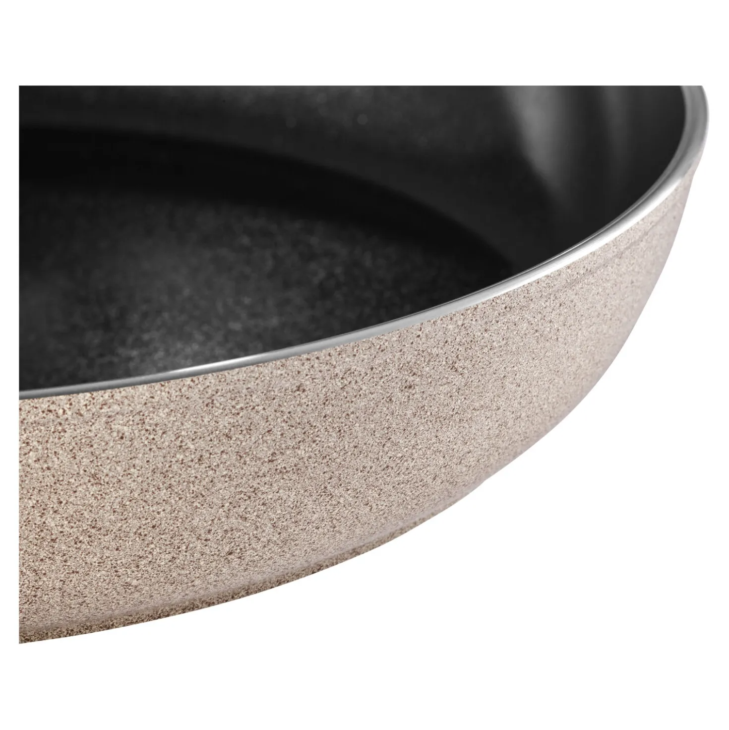 Sauteuse avec couvercle, 28 cm, Aluminium, Revêtement antiadhésif en céramique