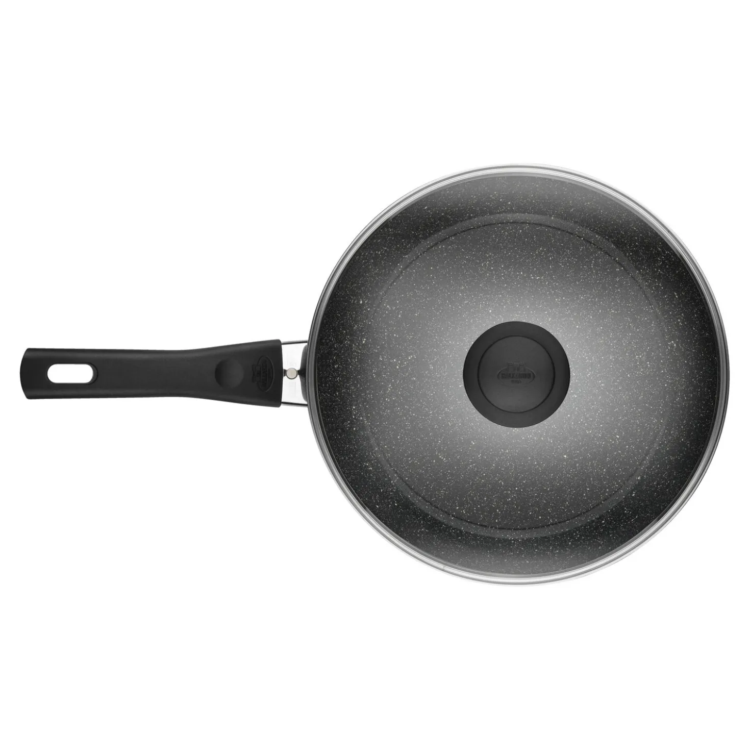 Sauteuse avec couvercle, 28 cm, Aluminium, Revêtement antiadhésif en céramique