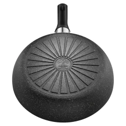 Sauteuse avec couvercle, 28 cm, Aluminium, Revêtement antiadhésif en céramique