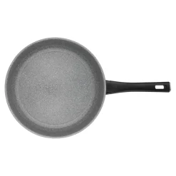 Sauteuse avec couvercle en verre, 28 cm, Aluminium, Revêtement antiadhésif en céramique renforcée en titane