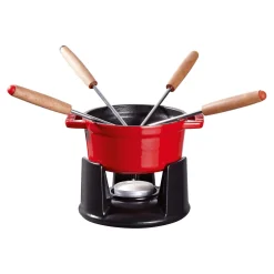 Service à fondue 10 cm, Cerise