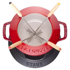 Service à fondue 16 cm, Cerise