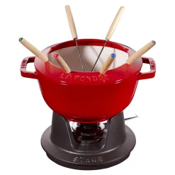 Service à fondue 20 cm, Cerise