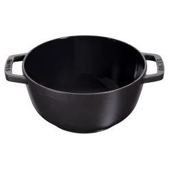 Service à fondue 16 cm, Noir mat