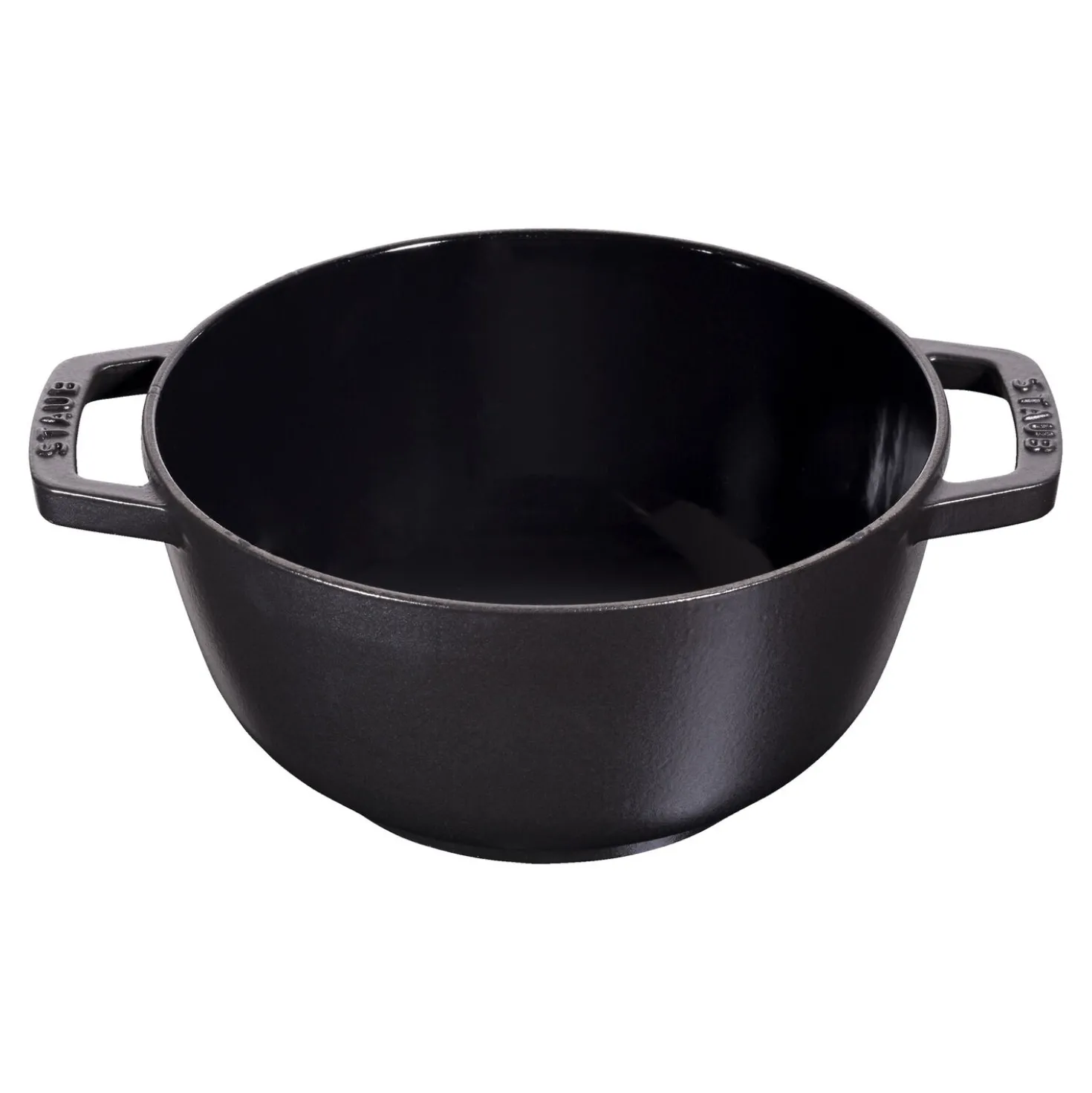Service à fondue 16 cm, Noir mat