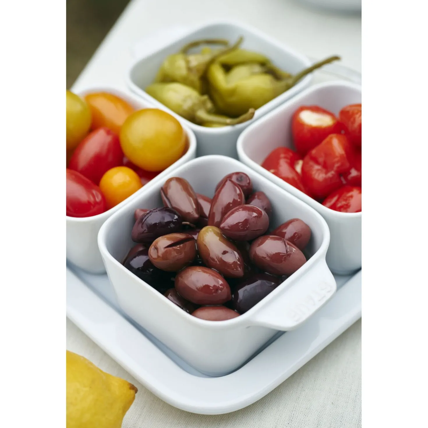 Service à hors-d'œuvre 5-pcs