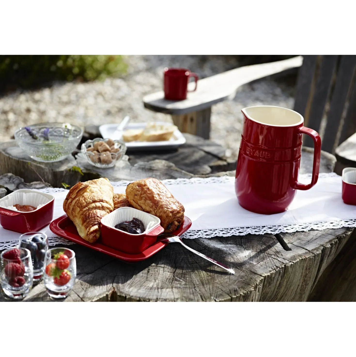 Service à hors-d'œuvre 5-pcs