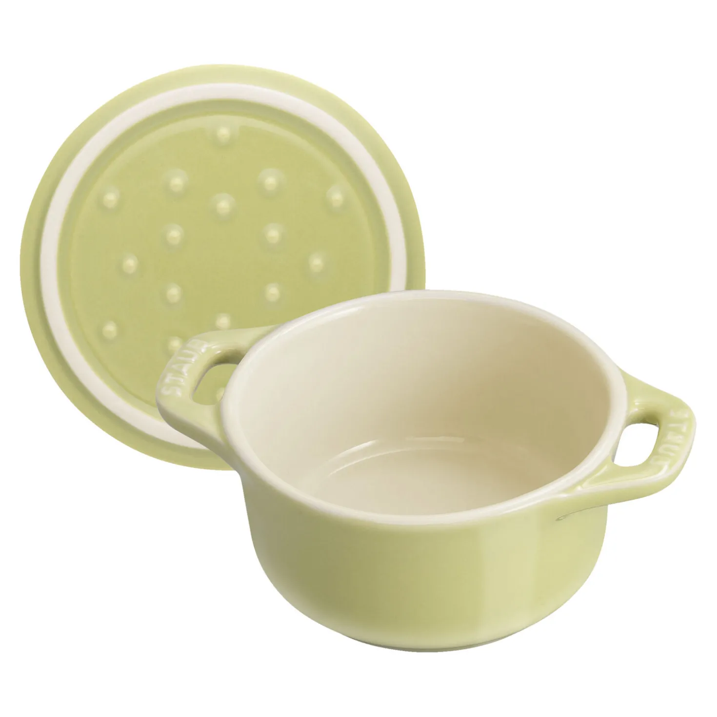 Set cocottes macaron 6-pcs, Rond(e), Couleurs mélangées, Céramique