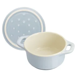 Set cocottes macaron 6-pcs, Rond(e), Couleurs mélangées, Céramique