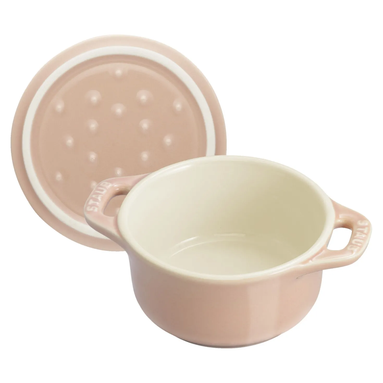 Set cocottes macaron 6-pcs, Rond(e), Couleurs mélangées, Céramique