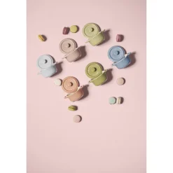 Set cocottes macaron 6-pcs, Rond(e), Couleurs mélangées, Céramique