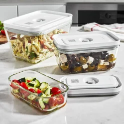 Set complet sous vide exclusif, verre