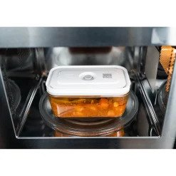 Set de bo&icirc;tes sous vide, S/M/L / 3-pcs, Verre, Gris