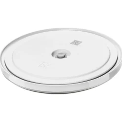 Set de bols avec pompe et couvercles sous vide, 5-pcs. /M/L/18/24cm, cerise, Céramique