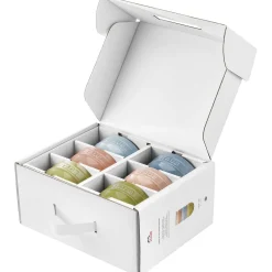 Set de bols macaron 14 cm / 6-pcs