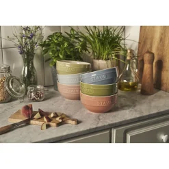 Set de bols macaron 14 cm / 6-pcs