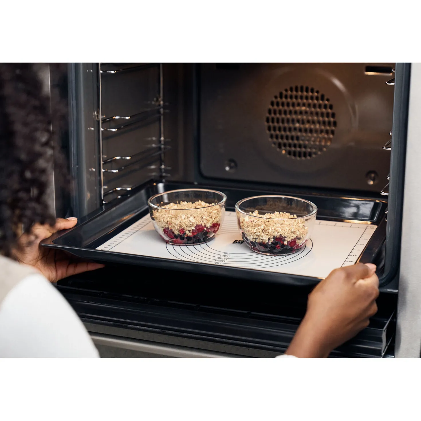 Set de bols sous vide avec couvercle, 10-pcs. /S/M/L, eucalyptus / transparent, Céramique