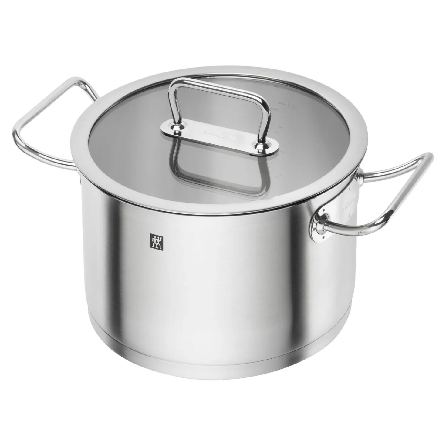 Set de casseroles et poêles, 6-pcs. /16/20/24/26 cm, argent, Inox