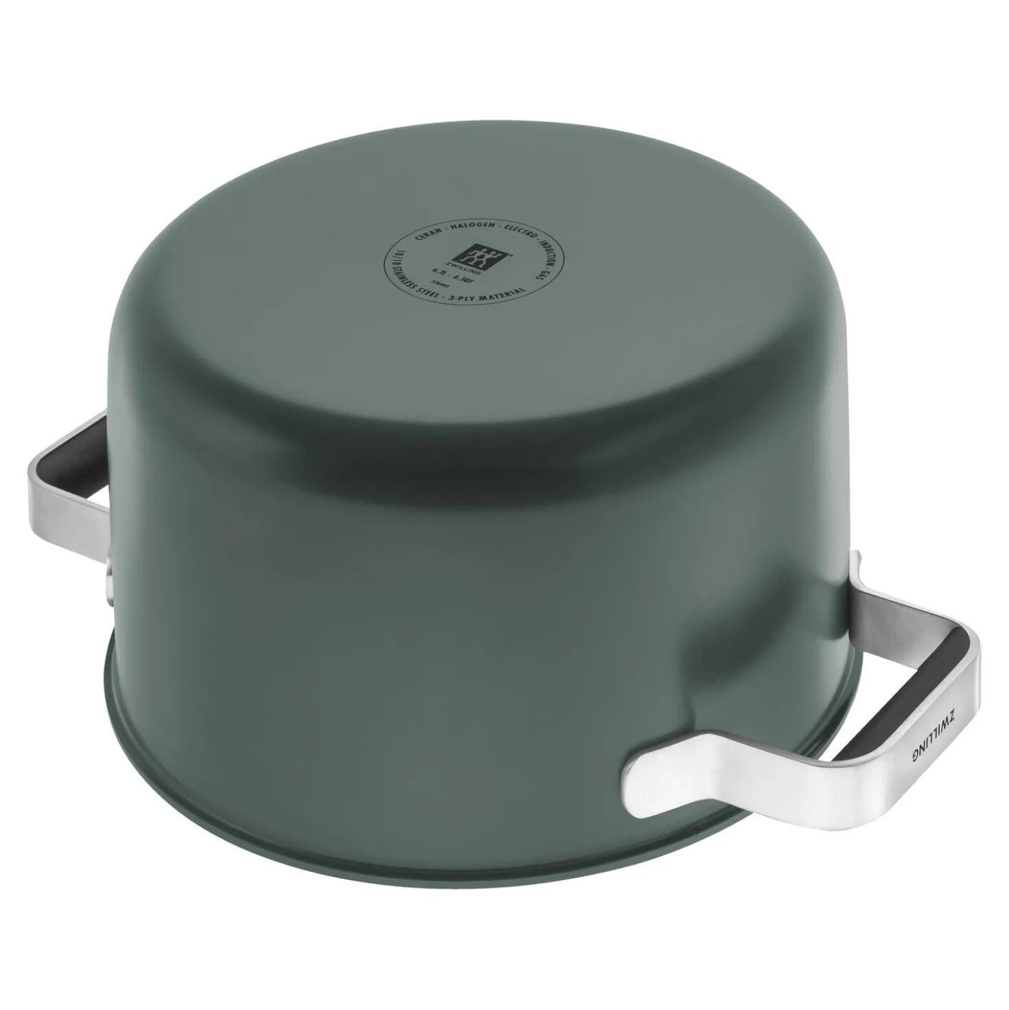 Set de casseroles et poêles, 5-pcs, Inox 18/10