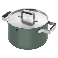 Set de casseroles et poêles, 5-pcs, Inox 18/10