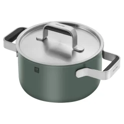 Set de casseroles et poêles, 5-pcs, Inox 18/10