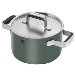 Set de casseroles et poêles, 5-pcs, Inox 18/10