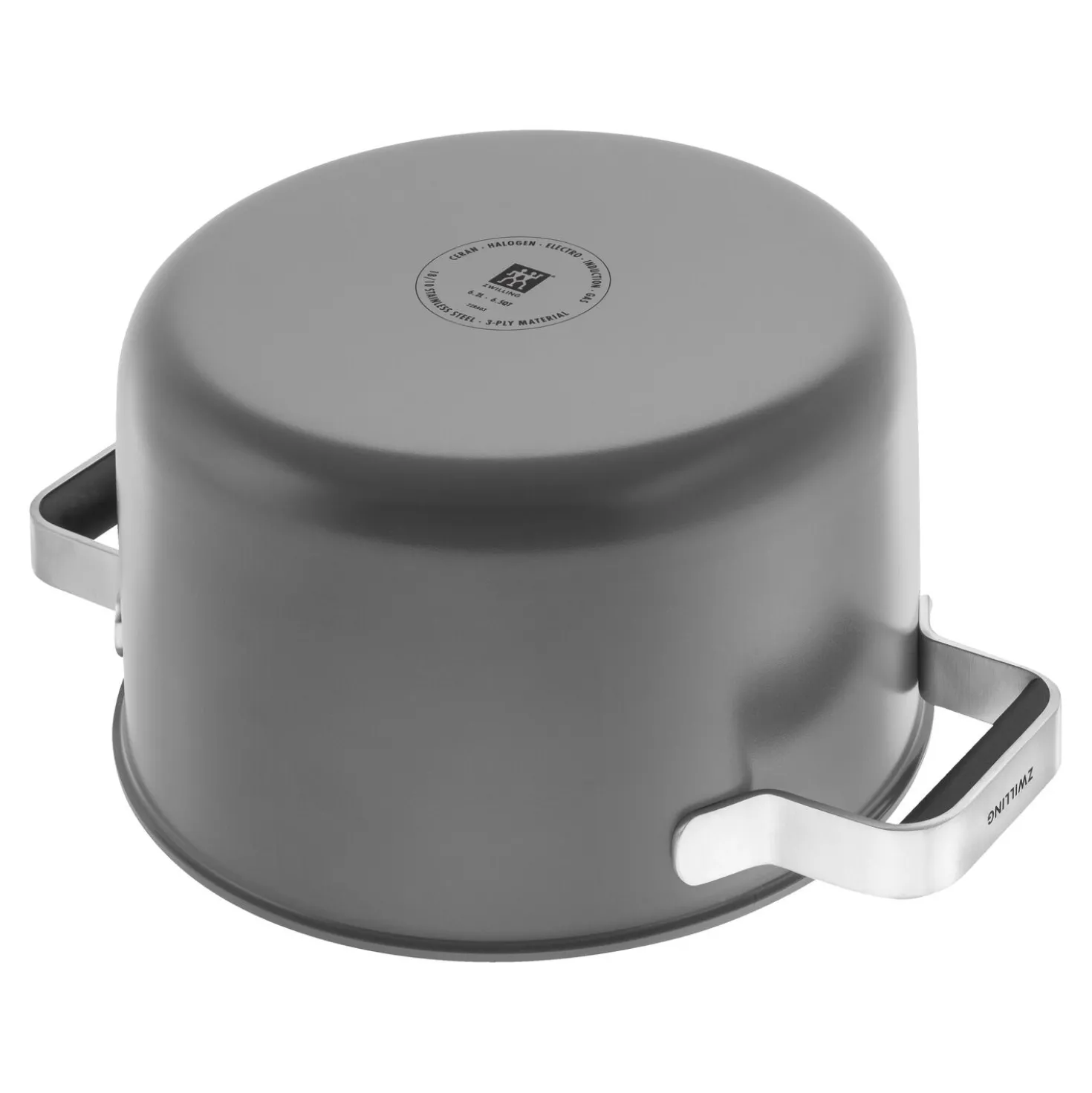 Set de casseroles et poêles, 5-pcs, Inox 18/10