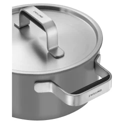 Set de casseroles et poêles, 5-pcs, Inox 18/10