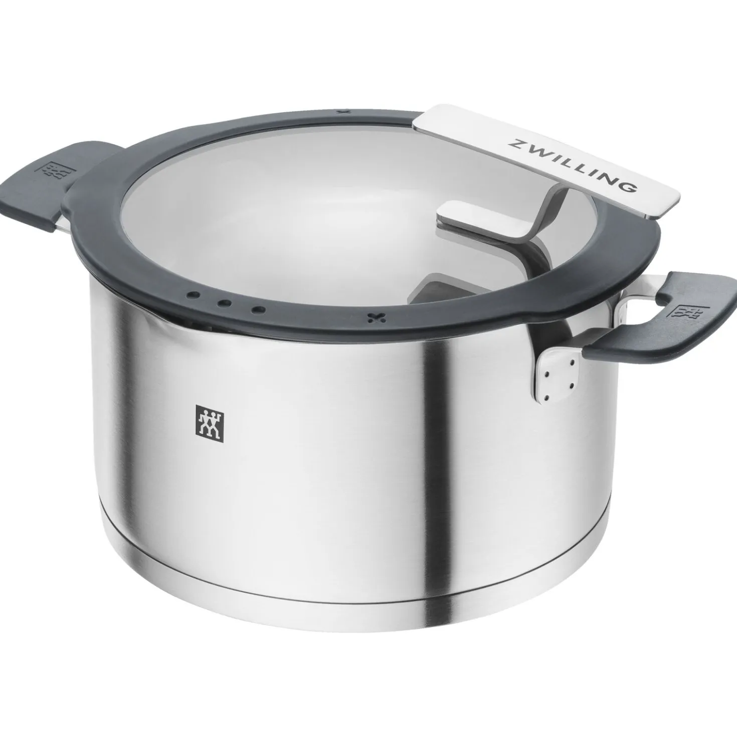 Set de casseroles, 5-pcs, Acier inoxydable
