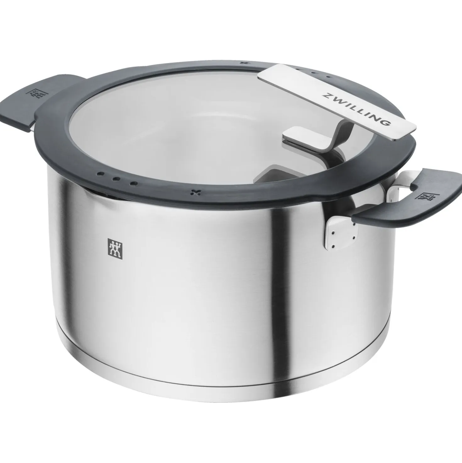 Set de casseroles, 5-pcs, Acier inoxydable