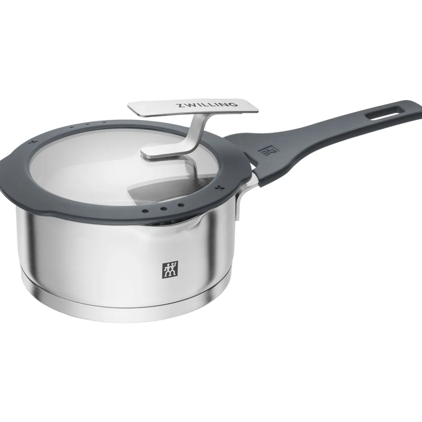 Set de casseroles, 5-pcs, Acier inoxydable